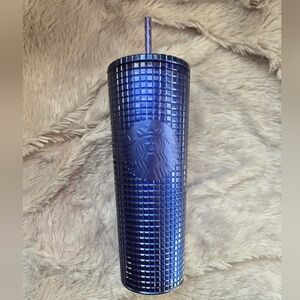 Starbucks Venti Cobalt Blue Tumbler